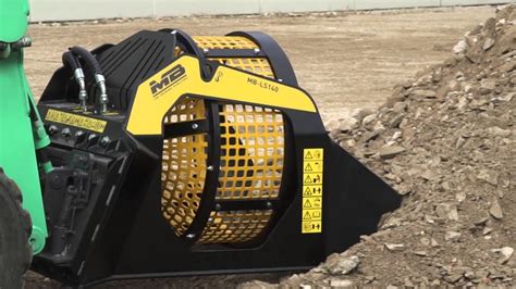 skid steer sifter bucket|screening bucket for skid steer.